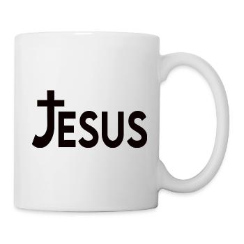 Jesus Cross Christianity - Mug - white - Right