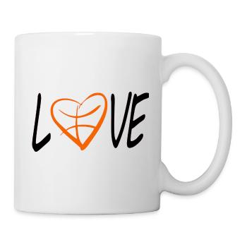 Love Basketball - Mug - white - Right