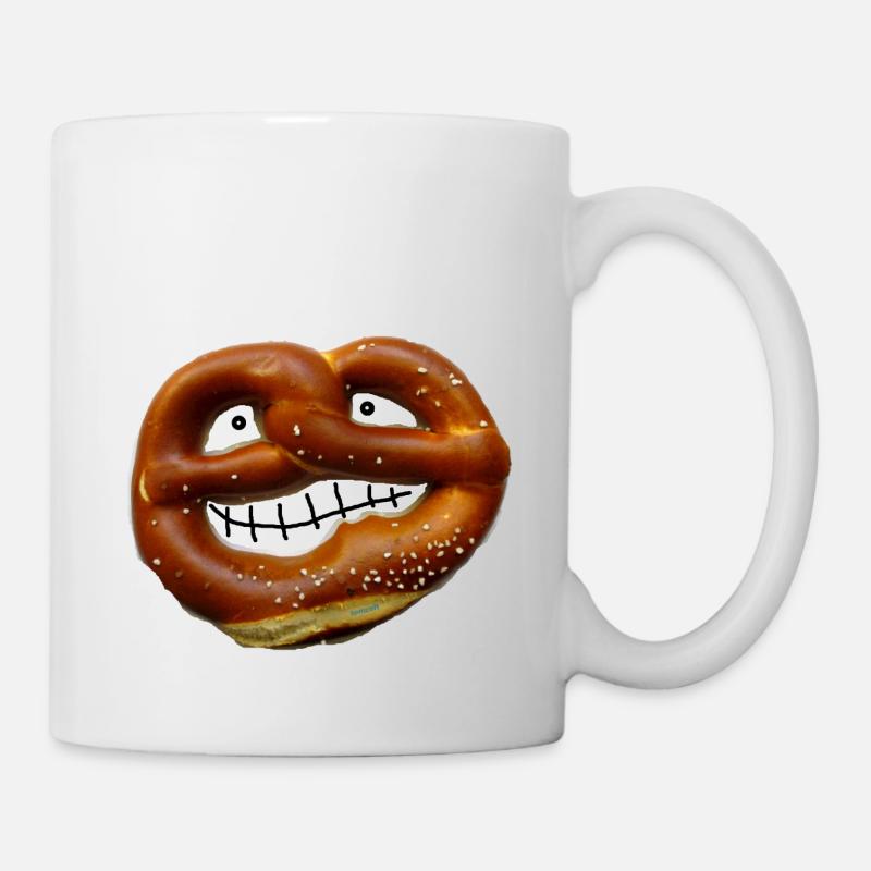 TOMZOFF Pretzel - Tasse - Weiß