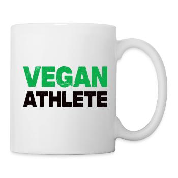 Vegan Athlete - Tasse - Weiß - Rechts