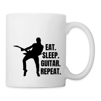 Guitariste Musique Musiciens Guitariste Groupe Guitare - Mug blanc - blanc - Droite