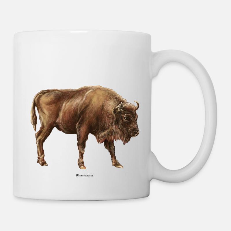 Wisent - Tasse - Weiß