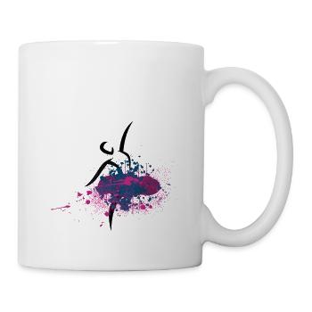 Tänzerin - Tasse - Weiß - Rechts