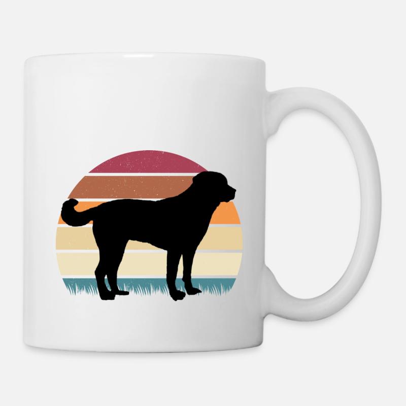 Akbash Vintage Premium - Mug blanc - blanc