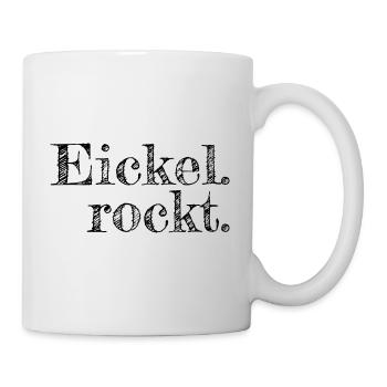 Eickel rockt - Textdesign mit Stadtnamen - Tasse - Weiß - Rechts
