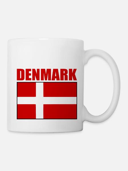 Dänemark - Kop/krus - hvid
