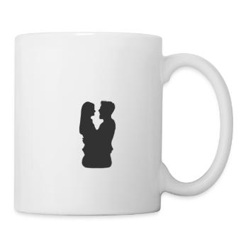 Liebespaar - Tasse - Weiß - Rechts