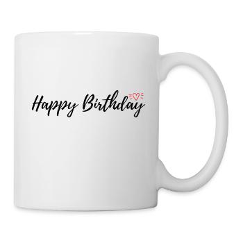 Happy Birthday - Mug - white - Right