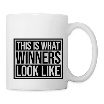 What Winners Look Like - Tasse - Weiß - Rechts