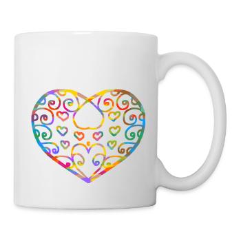 Heart - Mug - white - Right