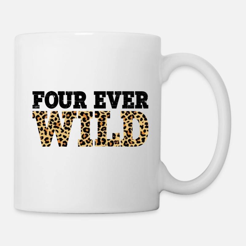 Four Ever Wild 28 - Tasse - Weiß