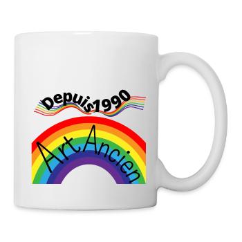 Art ancien ancien depuis 1990 - Mug blanc - blanc - Droite