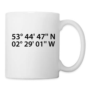 Blackburn Coordinates - Mug - white - Right