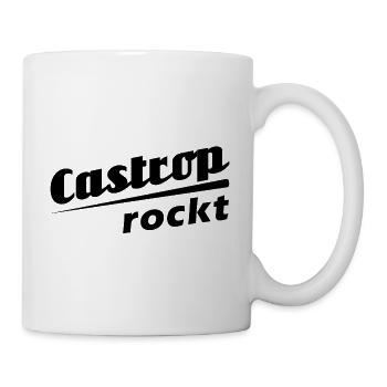 Castrop rockt - Textdesign mit Stadtnamen - Tasse - Weiß - Rechts