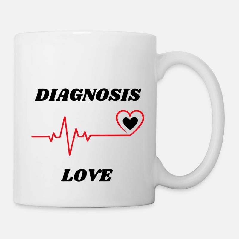 Diagnosis Love - Mug - white