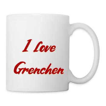 I love Grenchen - Tasse - Weiß - Rechts