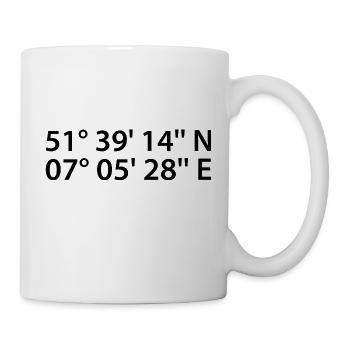 Marl coordinates - Mug - white - Right
