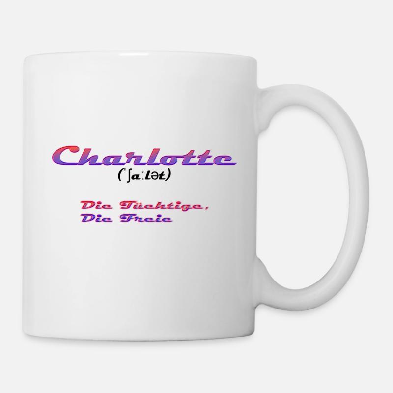 Charlotte - Tasse - Weiß