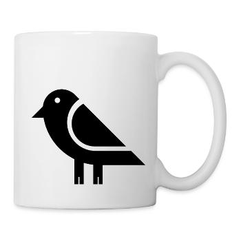 Icon-Bird - Mug - white - Right