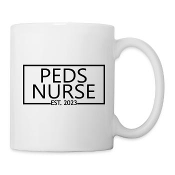 Peds Nurse Est. 2023 Graduation Nursing Student - Mug - white - Right