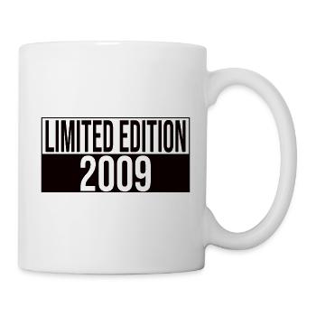 Limited Edition 2009 Geburtstag Geschenkidee - Tasse - Weiß - Rechts