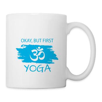 Yoga Namaste - Tasse - Weiß - Rechts