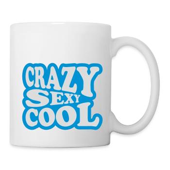 crazy sexy cool design - Mug - white - Right