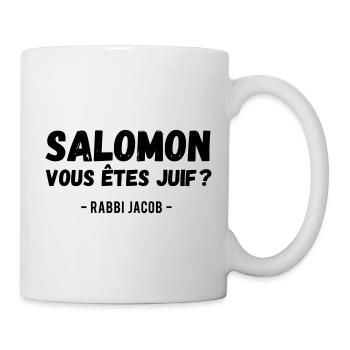 Louis de funès humour Rabbi Jacob - Mug blanc - blanc - Droite
