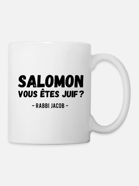 Louis de funès humour Rabbi Jacob - Mug blanc - blanc