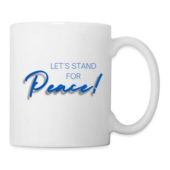 Together for peace - Mug - white - Right