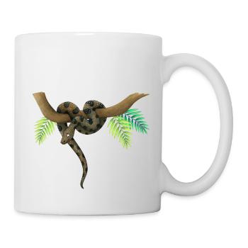Anaconda, the funny snake - Mug - white - Right