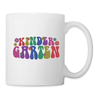 Süßer Kindergarten Cool Pre-K Lehrer & Schüler Geschenk - Tasse - Weiß - Rechts