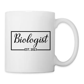 Biologist Est. 2023 Graduated Biologist Student - Mug - white - Right