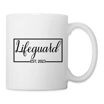 Lifeguard Est. 2023 Graduated Lifeguard Student - Mug - white - Right
