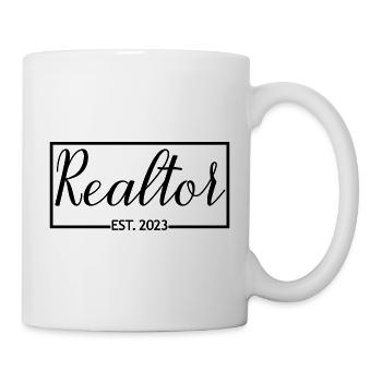 Realtor Est. 2023 Graduation Real Estate Student - Mug - white - Right