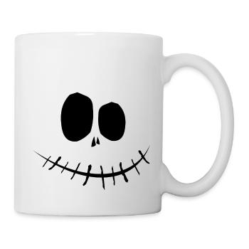 Pumpkin Face Halloween - Mug - white - Right