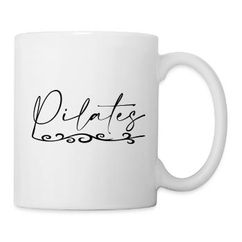 Pilates - Mug blanc - blanc - Droite