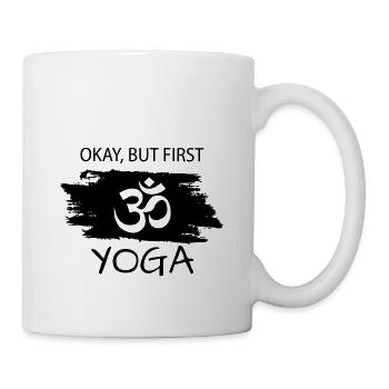 Yoga - Tasse - Weiß - Rechts