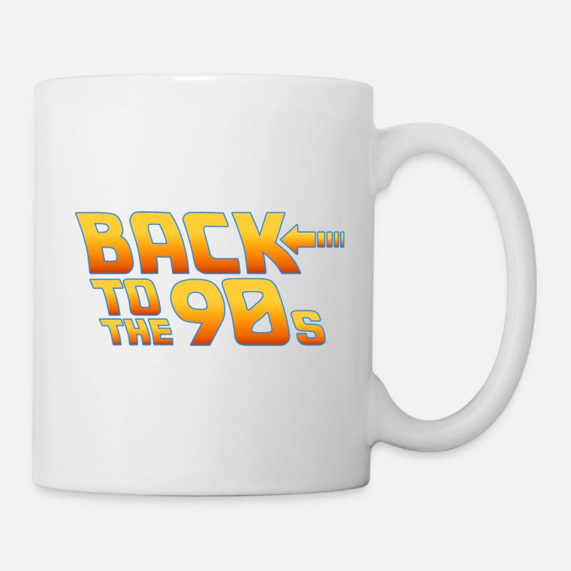 Back To The 90s retro party back to the 90s - Mug - white