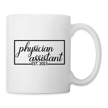 Adjoint au médecin Est. 2023 Cadeau de fin d’études - Mug blanc - blanc - Droite