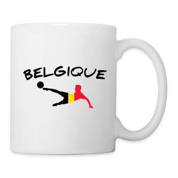 Belgien Fußball 2022 - Tasse - Weiß - Rechts