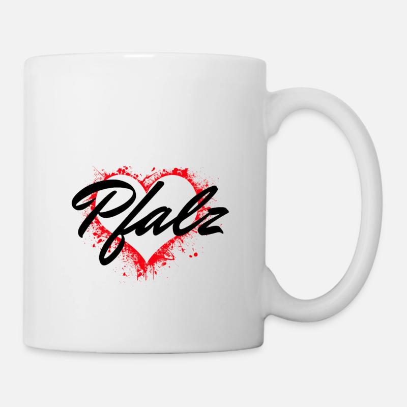 Pfalz Geschenkidee - Tasse - Weiß