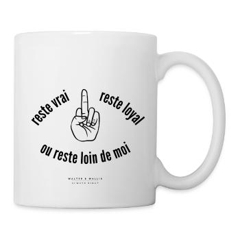 Walter & Wallis - Psy 7 - Mug blanc - blanc - Droite