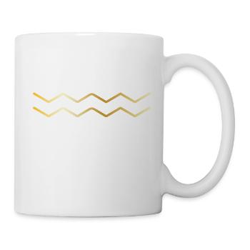 Rune Symbol Geschenk Ornament ethnisch Spirit Art - Tasse - Weiß - Rechts