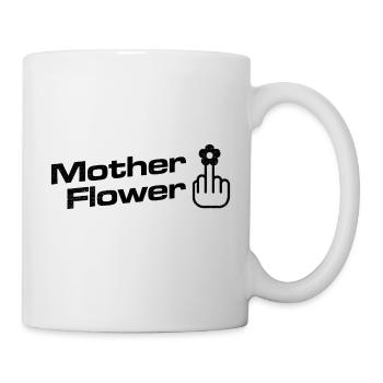 Mother flower F - Mug blanc - blanc - Droite