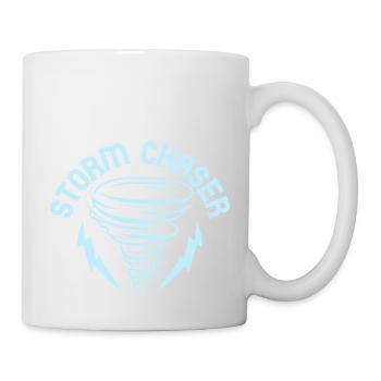 Storm Chaser Meteorology Meteorologist - Tasse - Weiß - Rechts