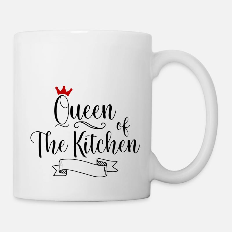 Queen of the Kitchen - Tasse - Weiß