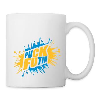 Conception du logo Puck Futin - Mug blanc - blanc - Droite
