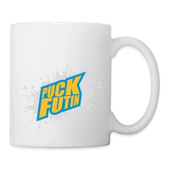 Conception du logo Puck Futin - Mug blanc - blanc - Droite