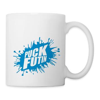 Conception du logo Puck Futin - Mug blanc - blanc - Droite